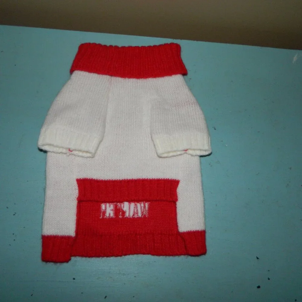 Mark & Graham HO HO HO Knit Dog Sweater 